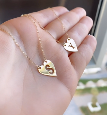 Collier Coeur en Or 18k