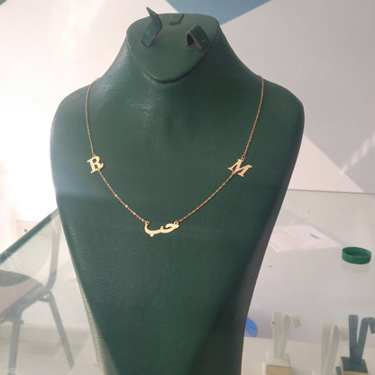 Collier Amoureux en Or 18K